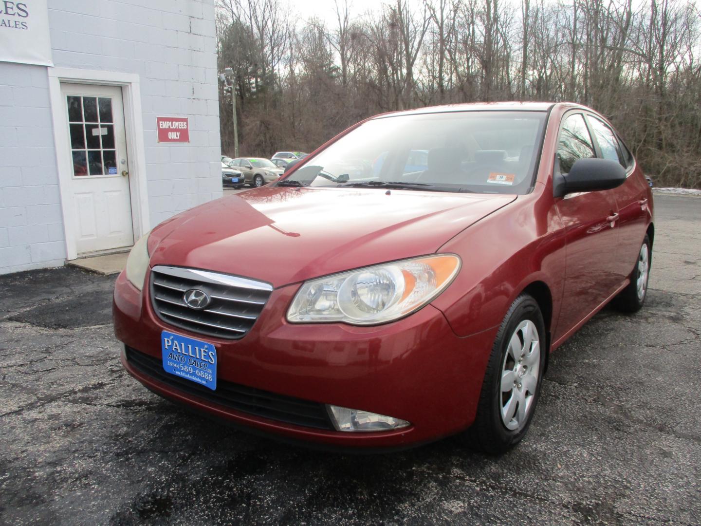 2008 RED Hyundai Elantra (KMHDU46D28U) , AUTOMATIC transmission, located at 540a Delsea Drive, Sewell, NJ, 08080, (856) 589-6888, 39.752560, -75.111206 - Photo#0